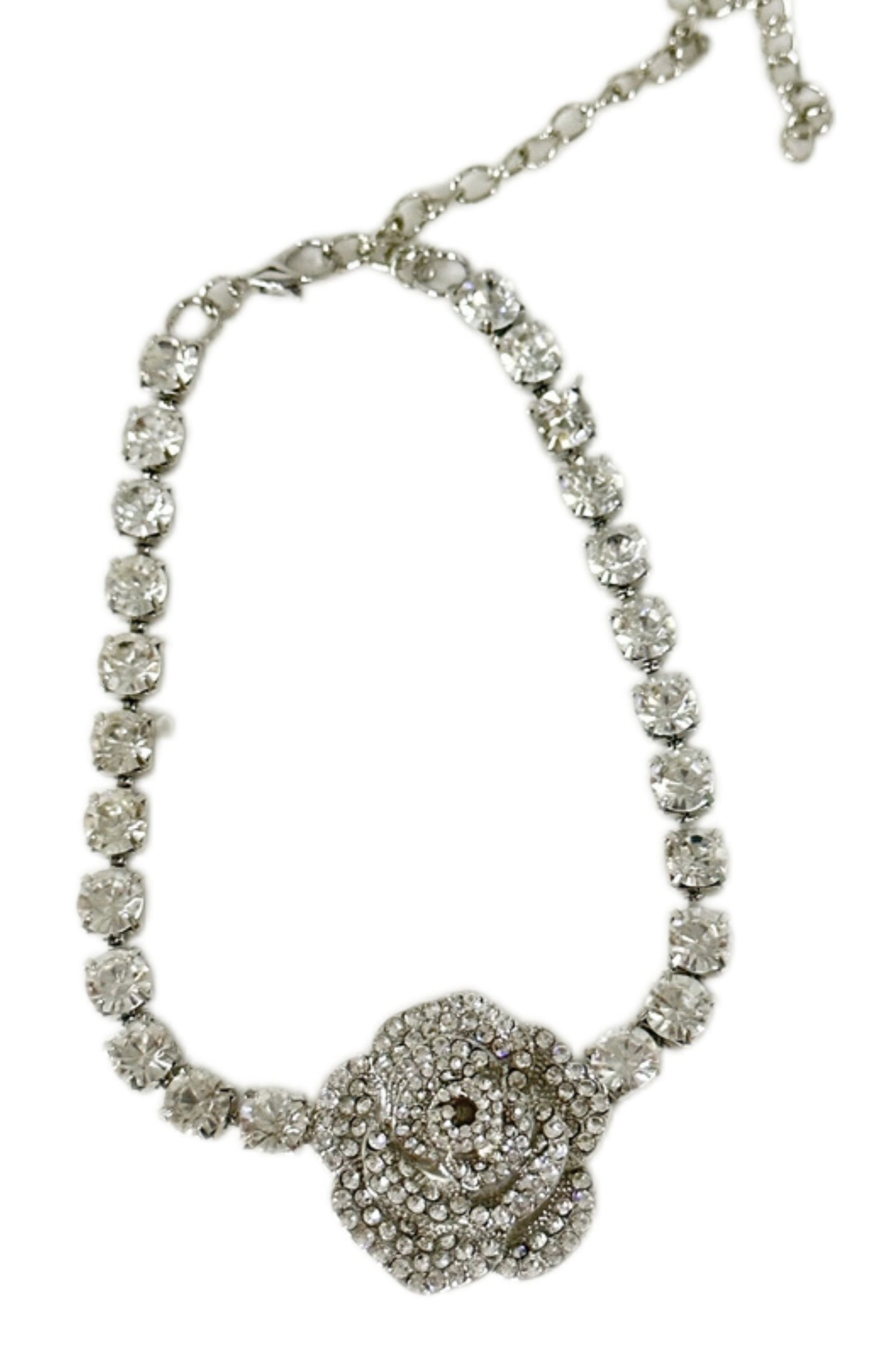 Eternal Rose Diamond Choker - Solo Chain