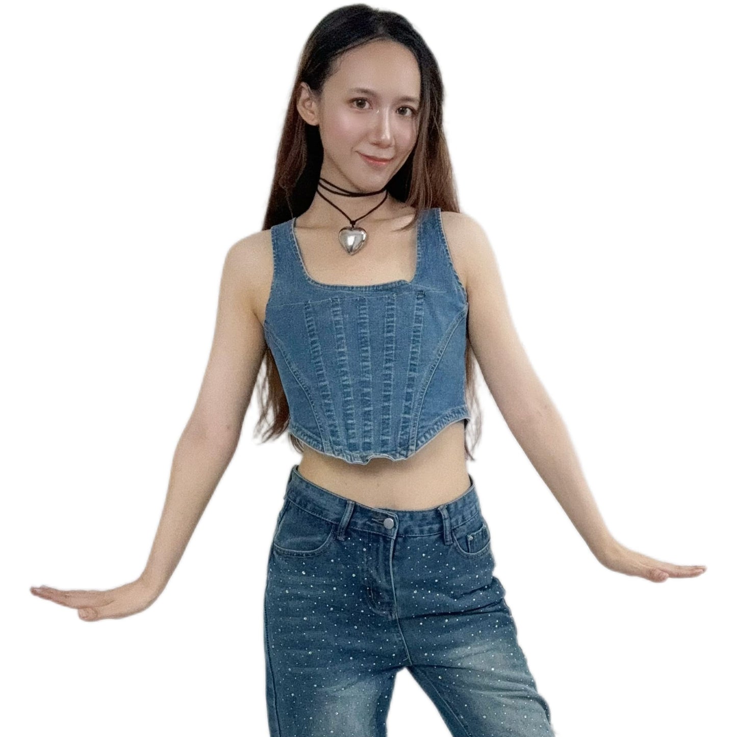 Romantic Heart Choker