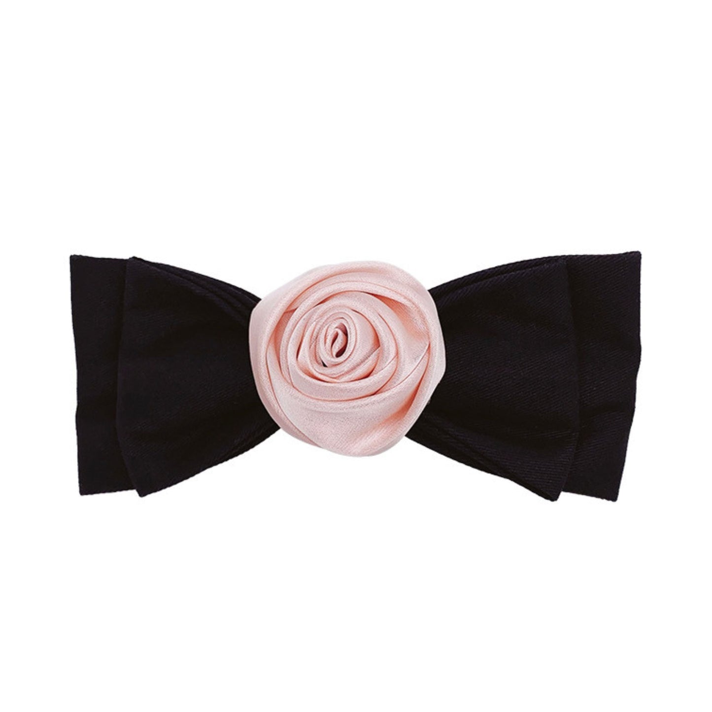 Blush Rose Spring Clip with chic and elegant design
