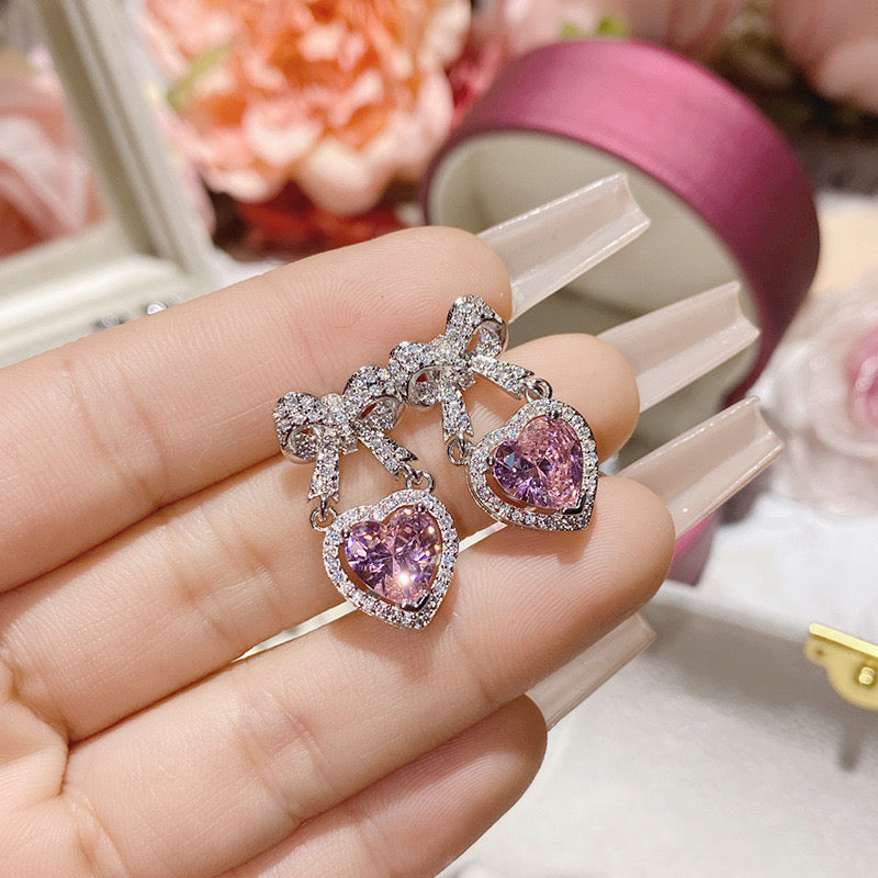 Adore Heart Earrings