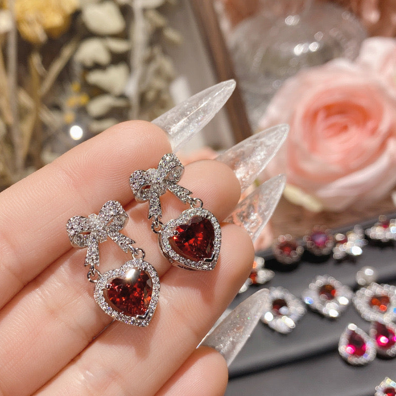 Adore Heart Earrings