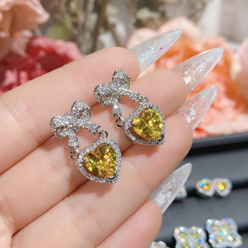 Adore Heart Earrings