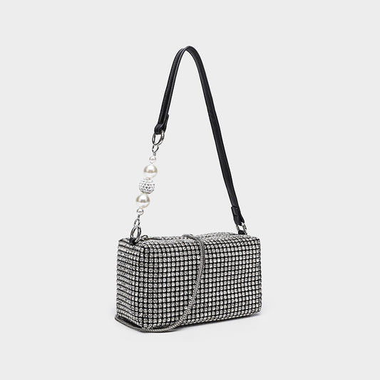 Aura Pearl Diamond Bag