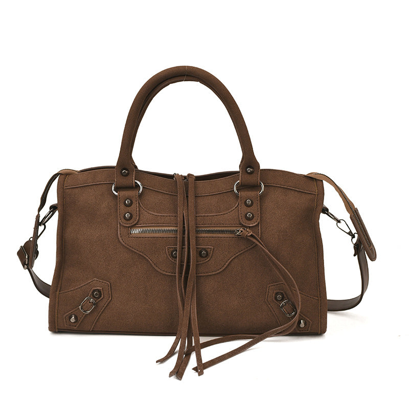 Berlin Rebel Suede Tote