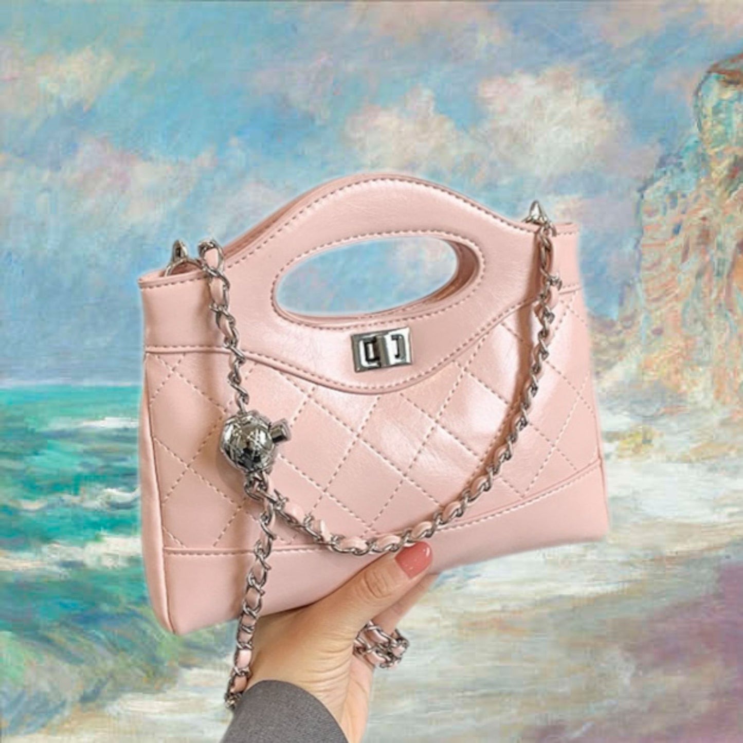 Chic Parisian Petite Tote Bag