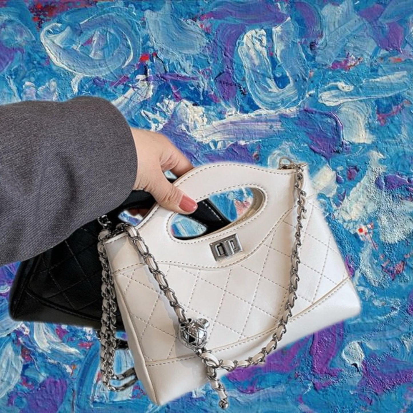 Chic Parisian Petite Tote Bag