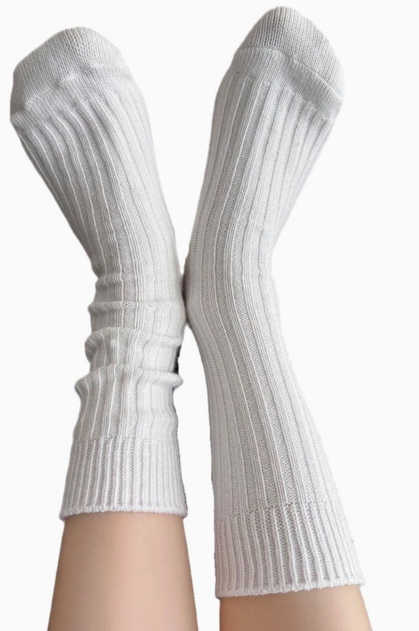 Classic Academia Crew Socks