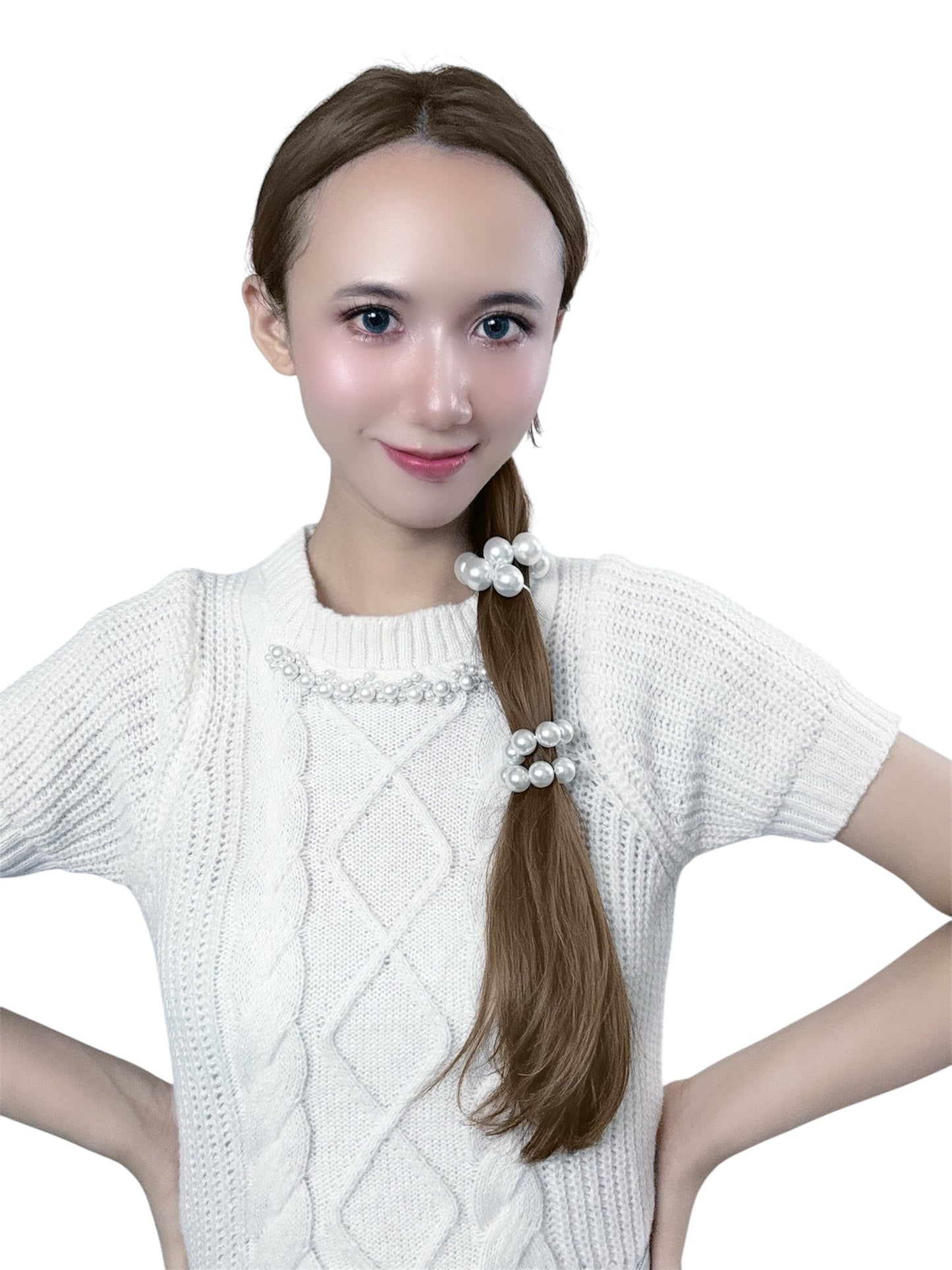 Classic Pearl Hair Ties