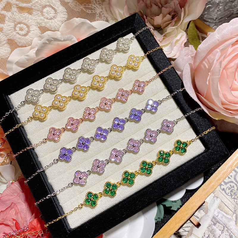 Fortuna Clover Bracelet Series