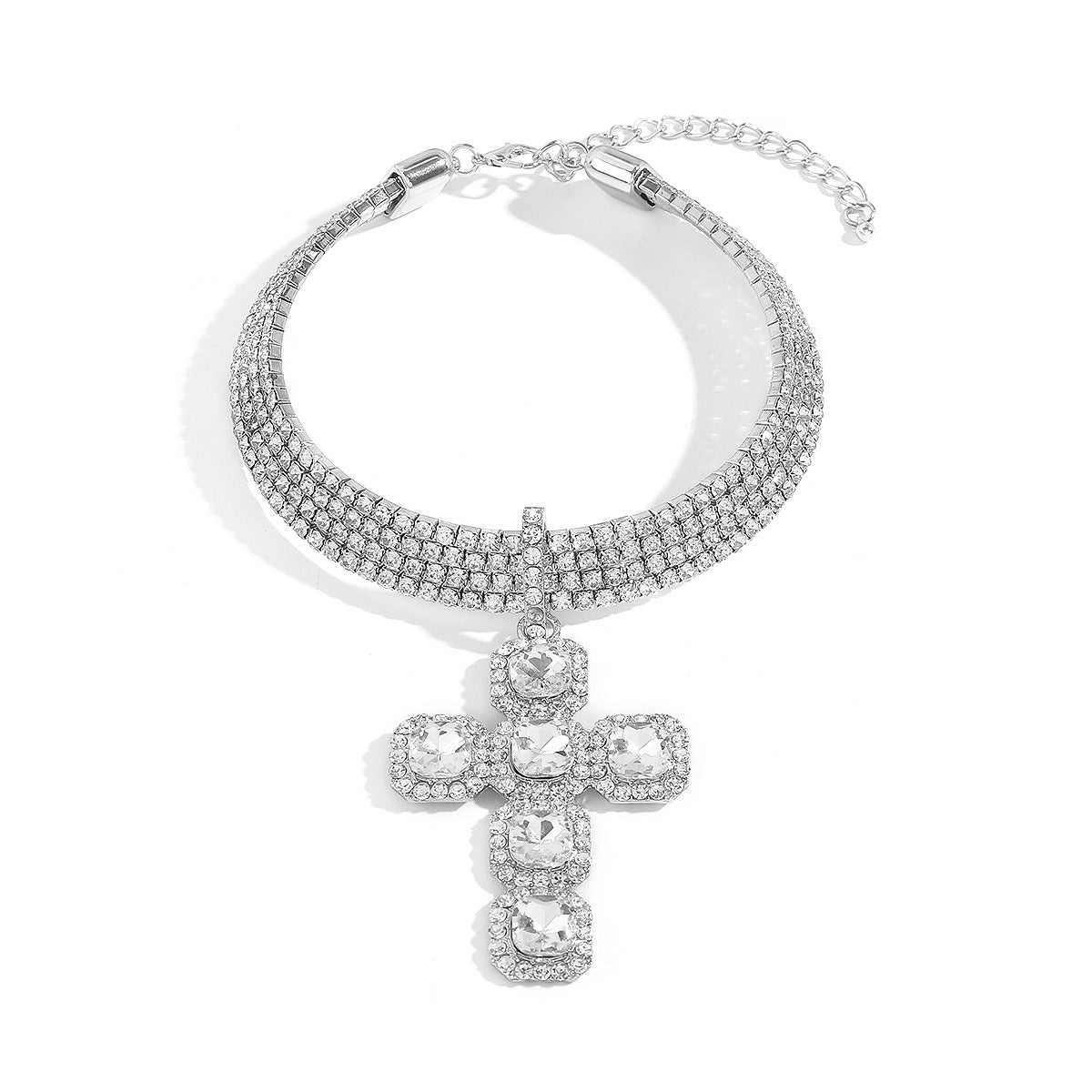 Divine Aura Cross Choker
