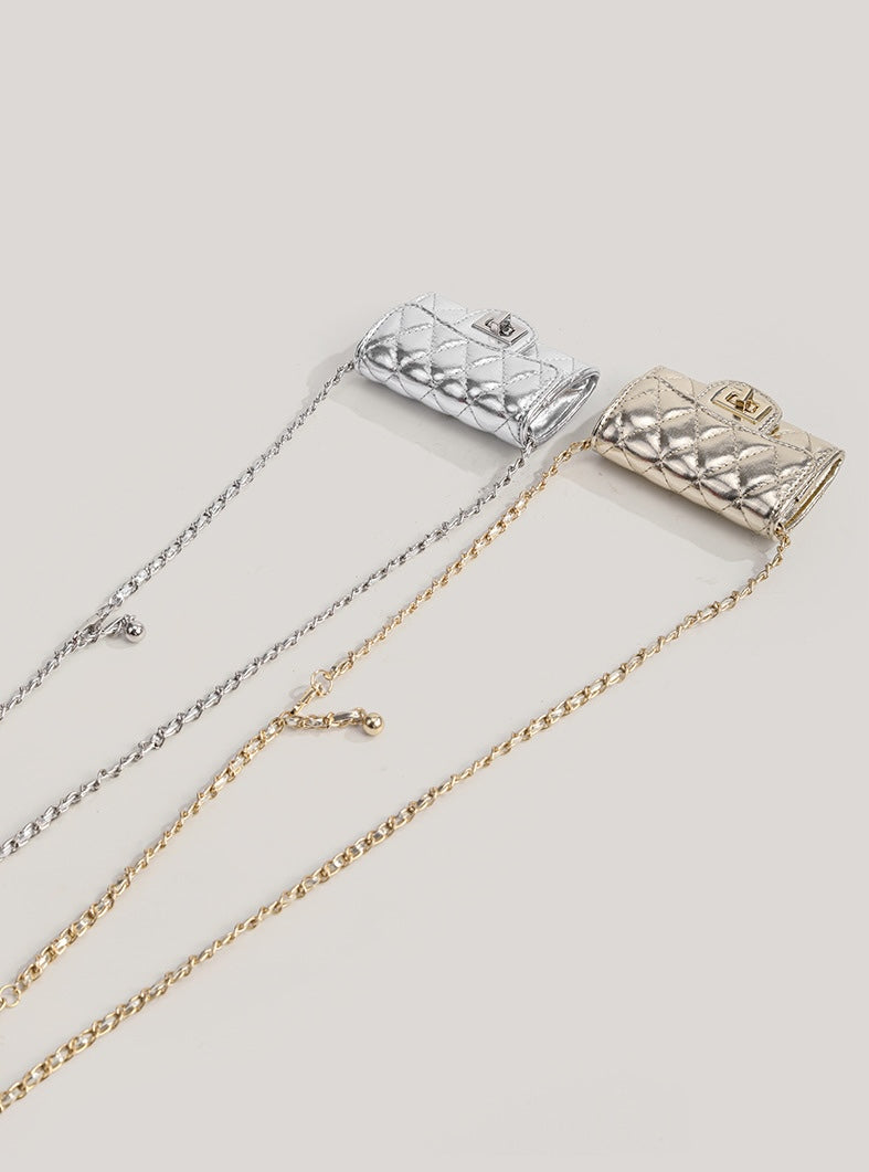 Glam Mini Chain Case - Majestic Gold