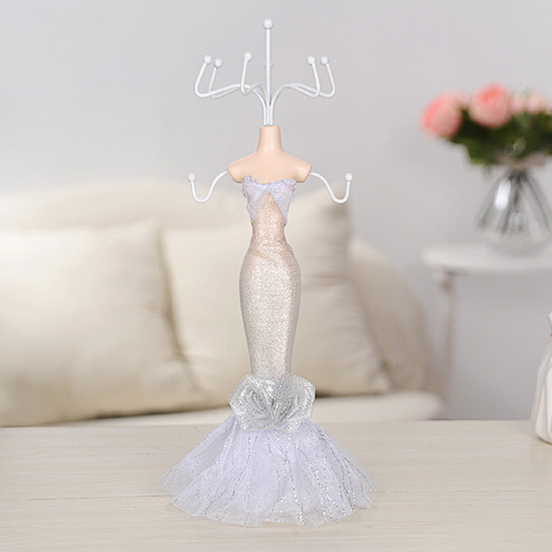 Glitter Gown Accessories Holder - Petite Mannequin