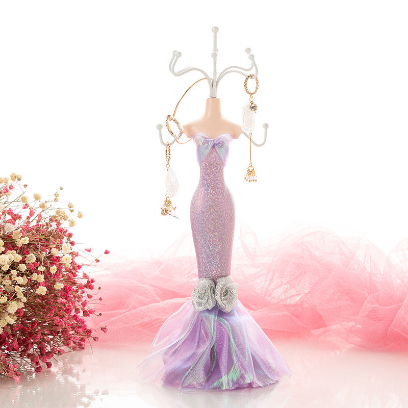 Glitter Gown Accessories Holder - Petite Mannequin