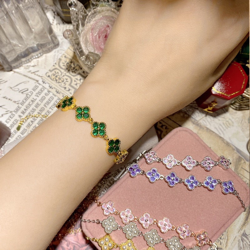 Fortuna Clover Bracelet Series