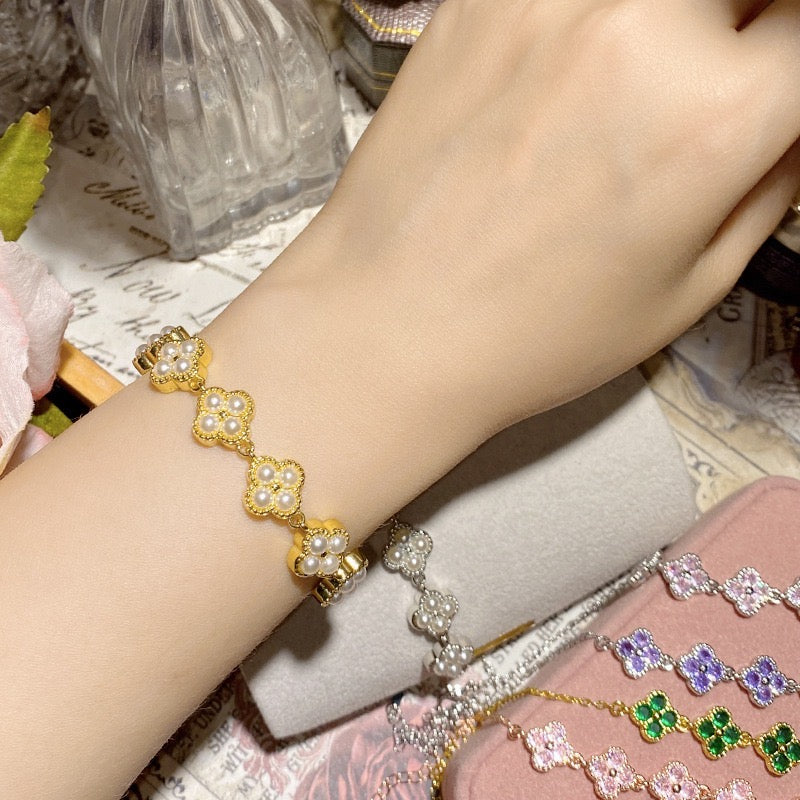 Fortuna Clover Bracelet Series