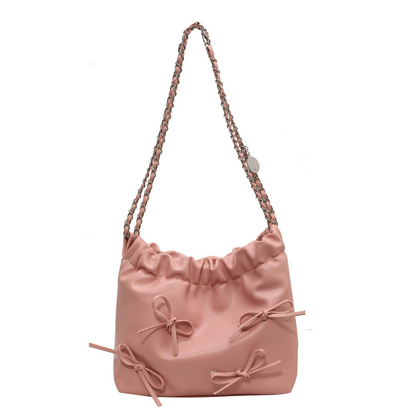Hera Ribbon Chain Bag