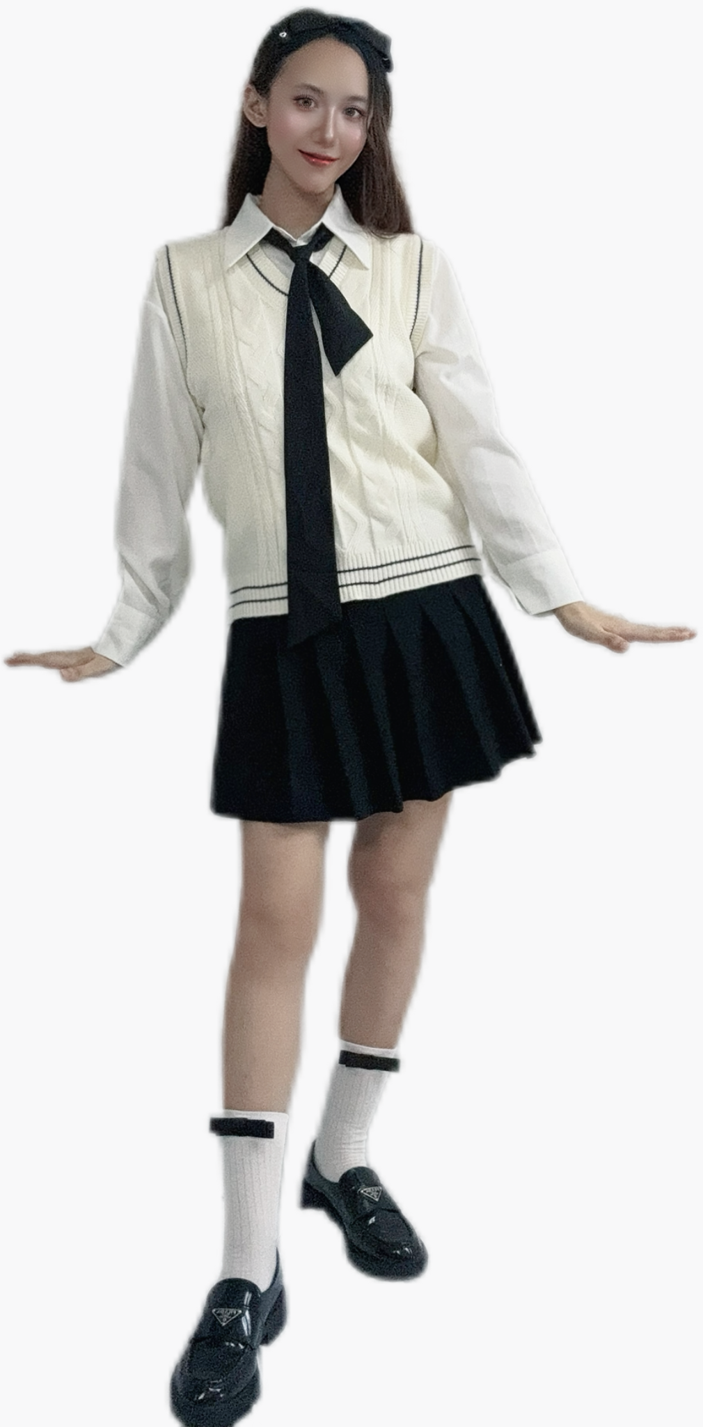 Ivy Preppy Knit Vest