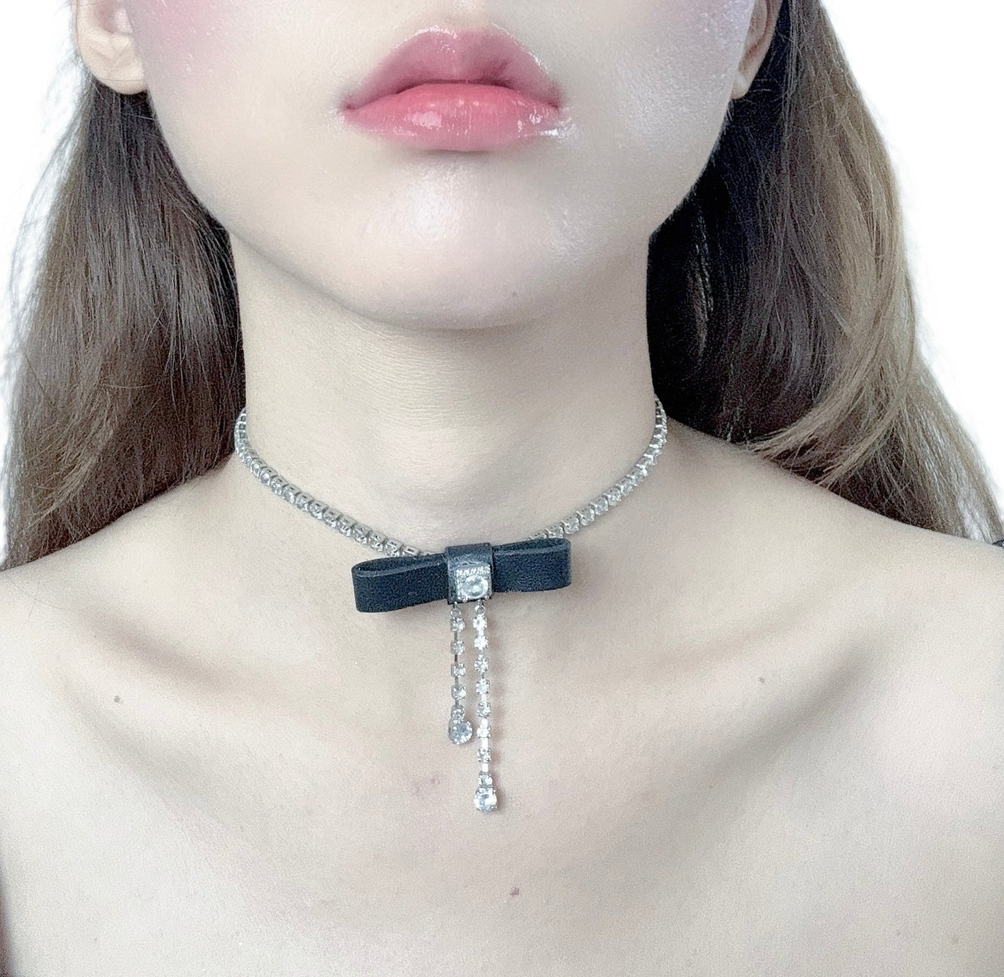 Noir Radiance Diamond Choker