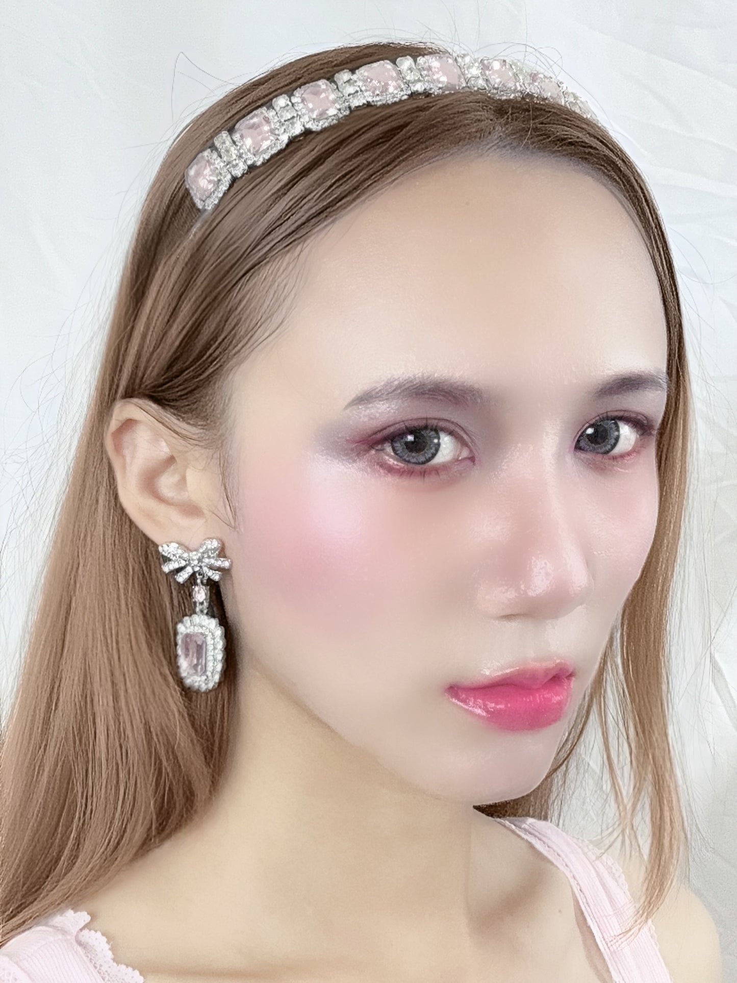 Majestic Pink Diamond Earrings