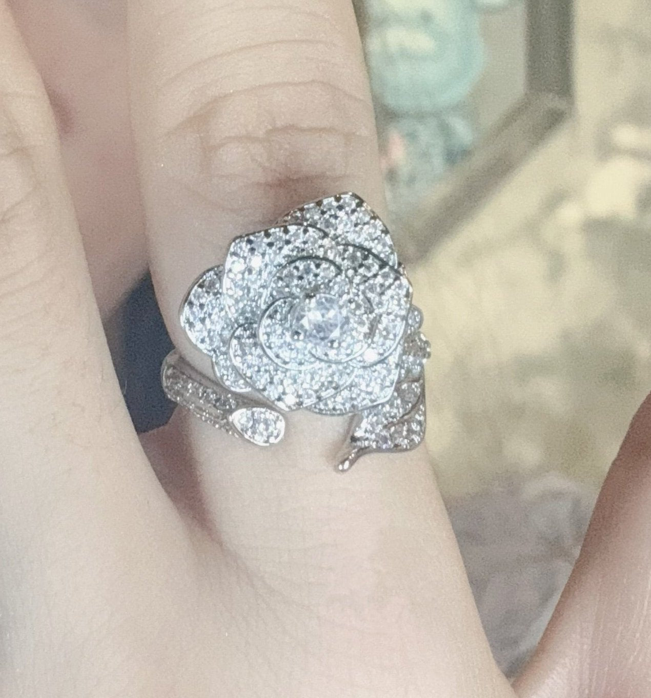 Infinite Rose Diamond Ring