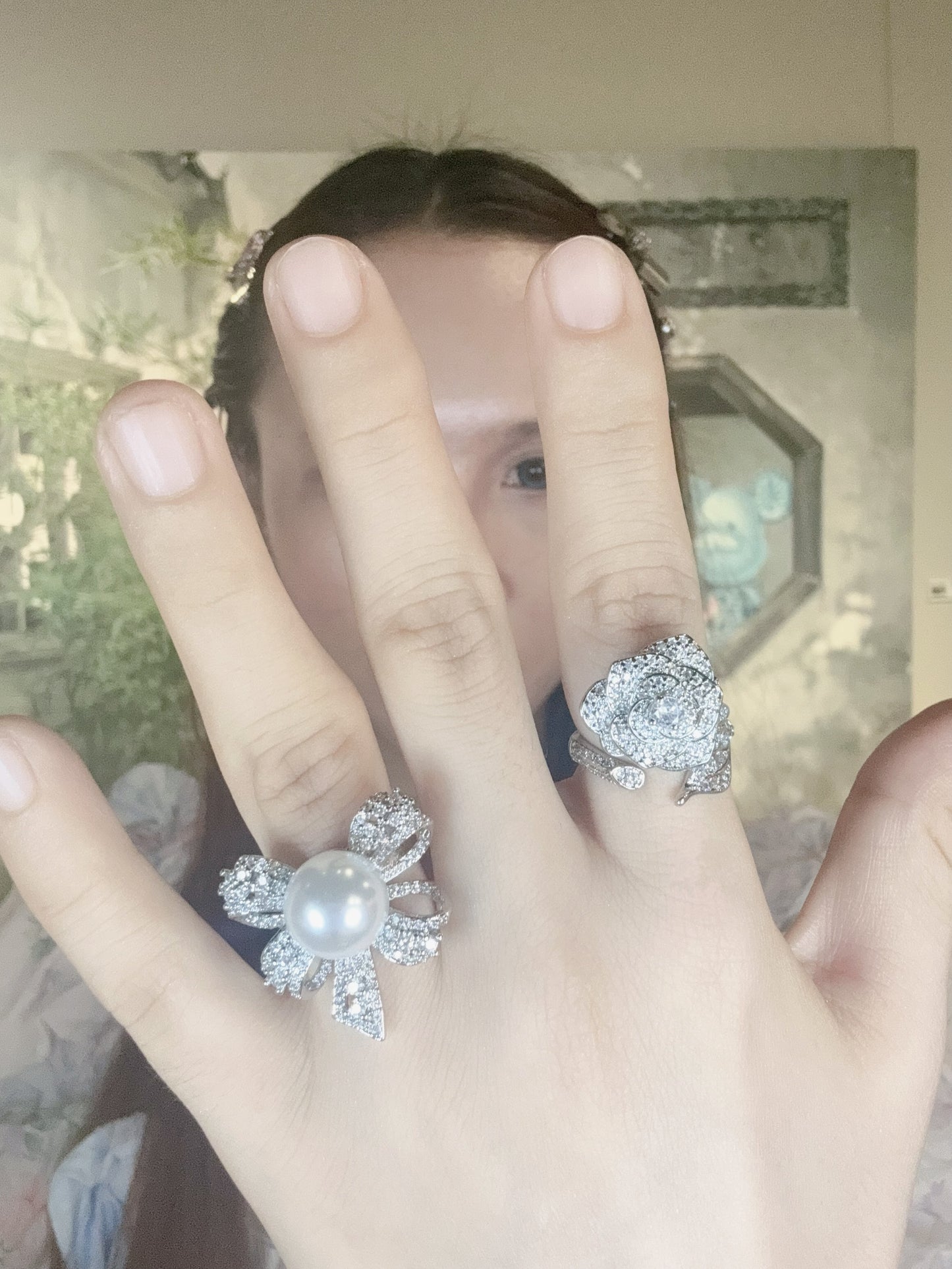 Galadriel’s Pearl Bow Ring