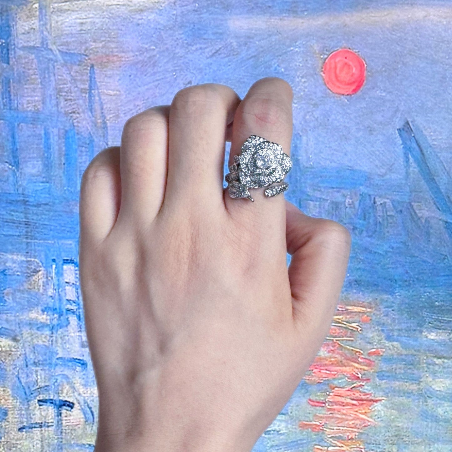 Infinite Rose Diamond Ring