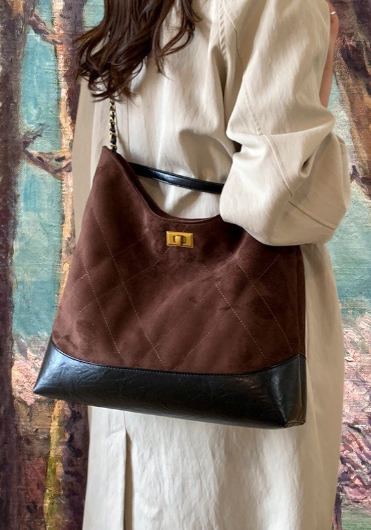 Amalfi Suede Carryall