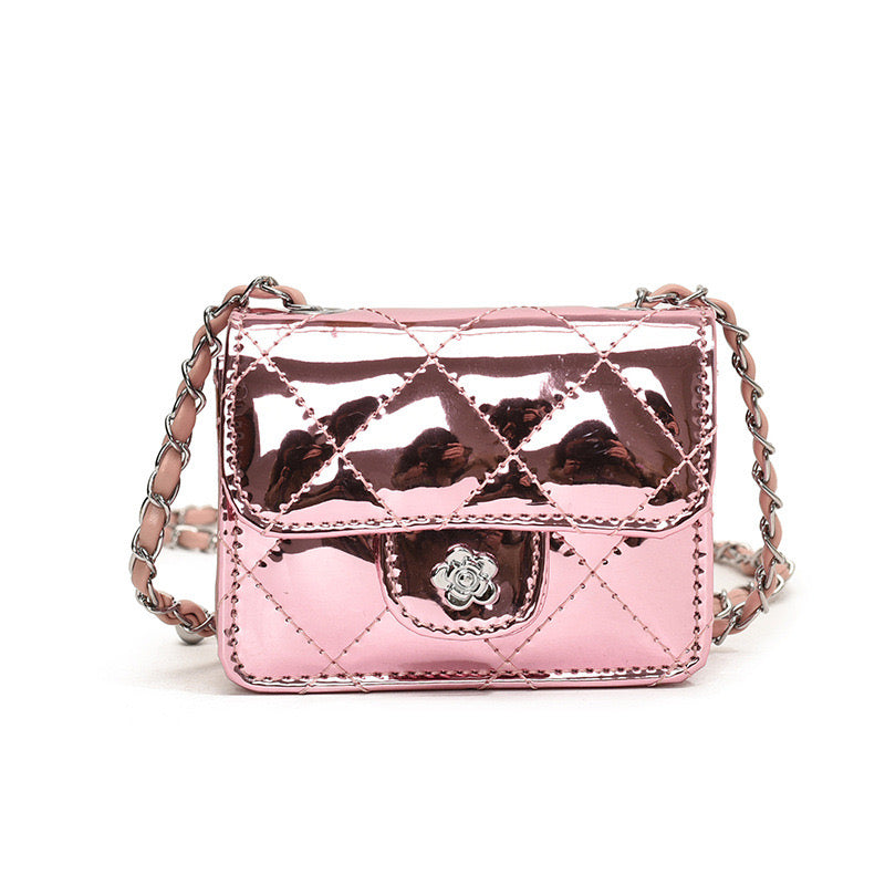 Mirror Charm Orb Crossbody