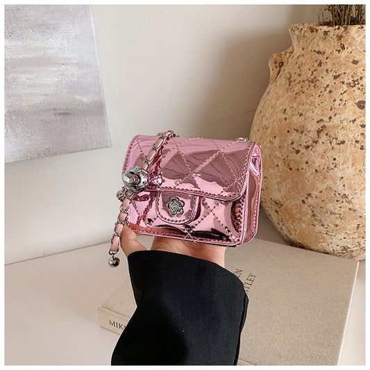 Mirror Charm Orb Crossbody