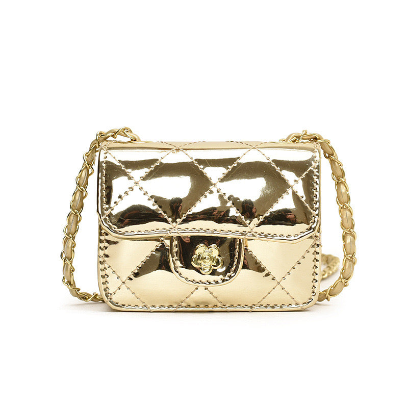 Mirror Charm Orb Crossbody