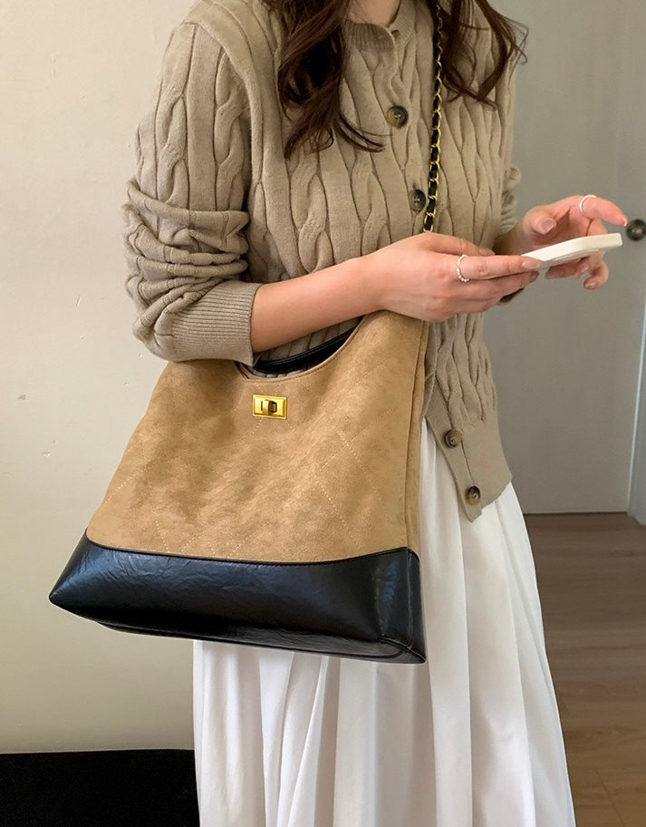 Amalfi Suede Carryall