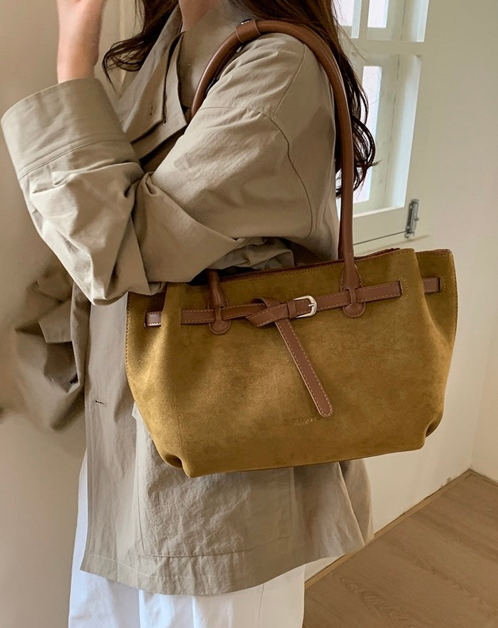 Capri Suede Tote