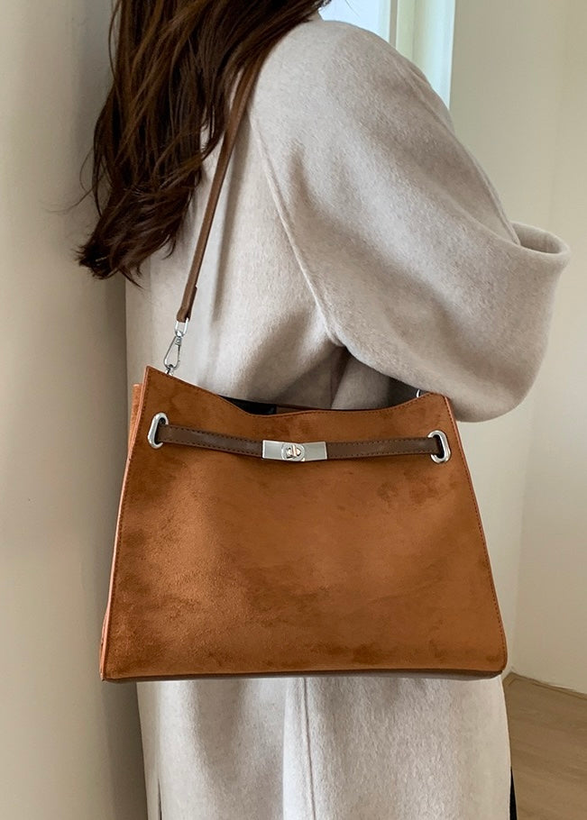 Champs-Élysées Suede Tote