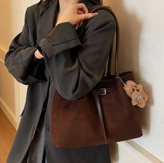 Soho Edit Suede Tote