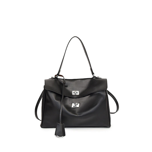 Modern Knight Tote Bag - Silver Spark Buckle