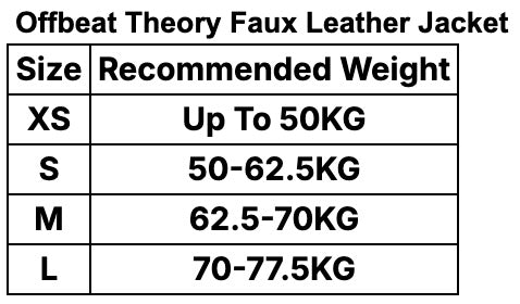 Offbeat Theory Faux Leather Jacket - Espresso Brown