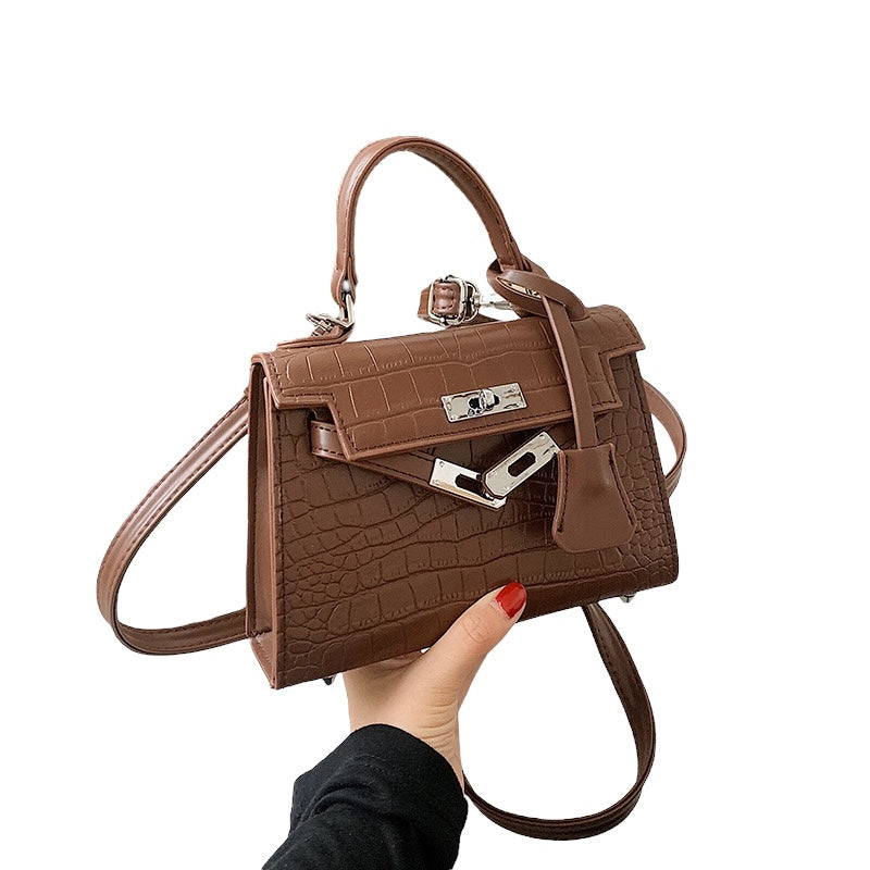 Parisian Croc Elegance Bag