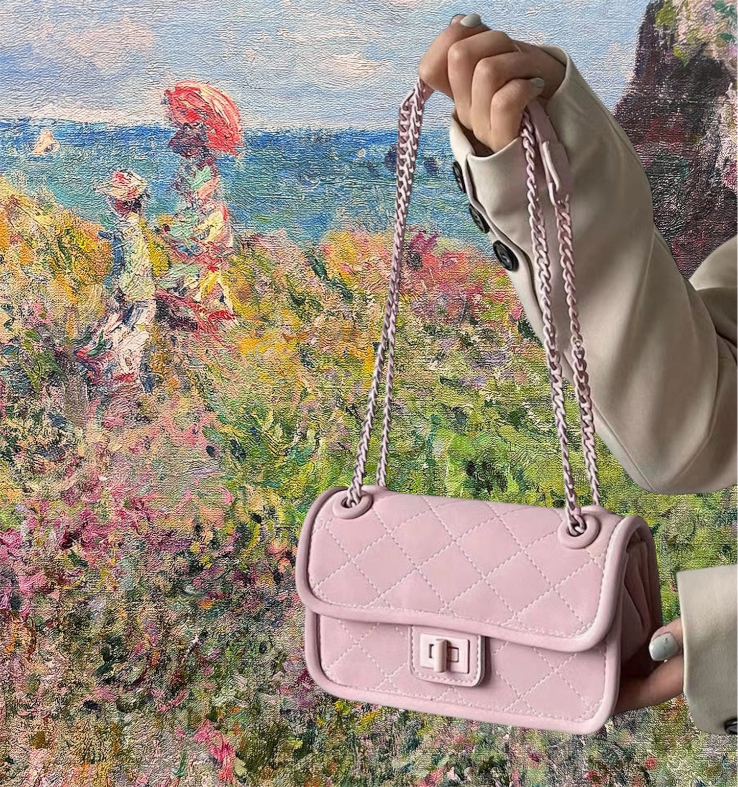 Parisian Glam Petite Flap Bag