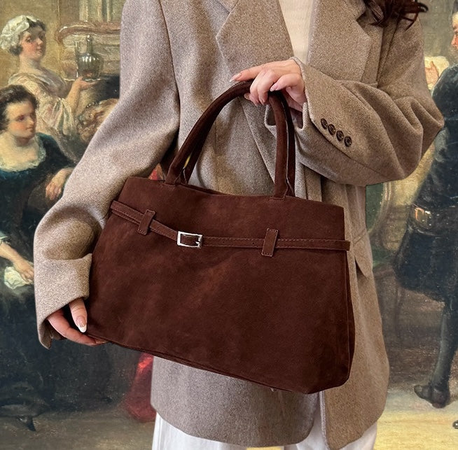 Metropolitan Suede Tote