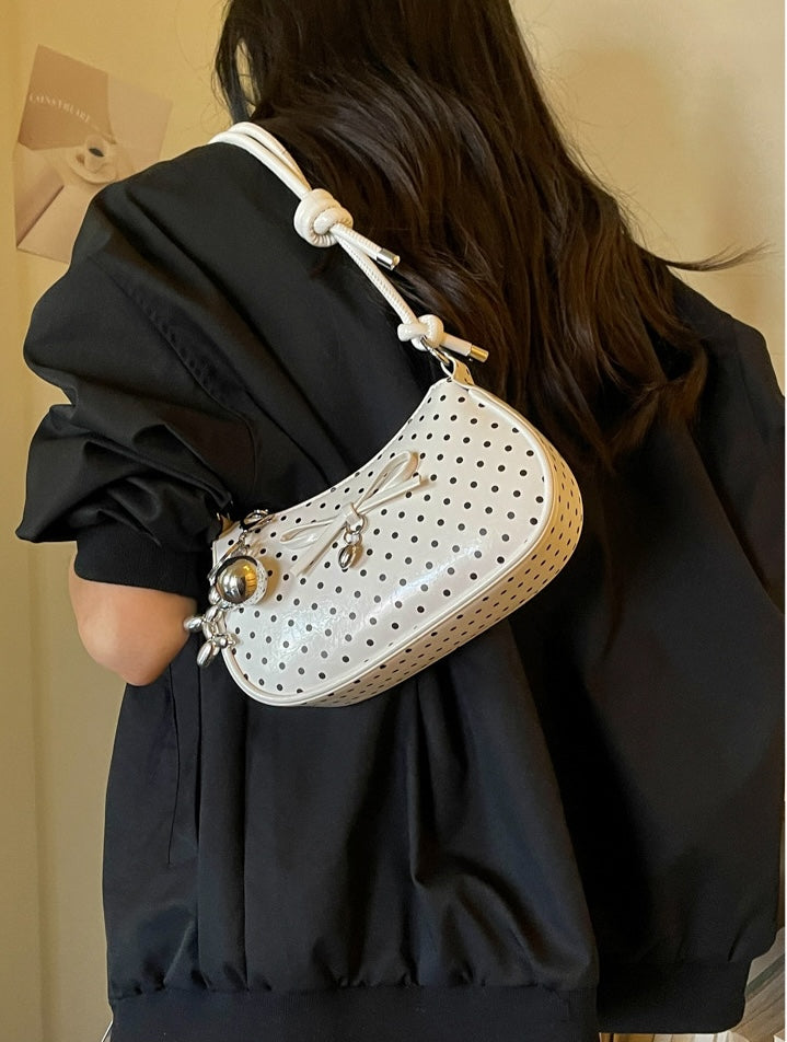 Poka Ribbon Sling Bag - Blush Pink