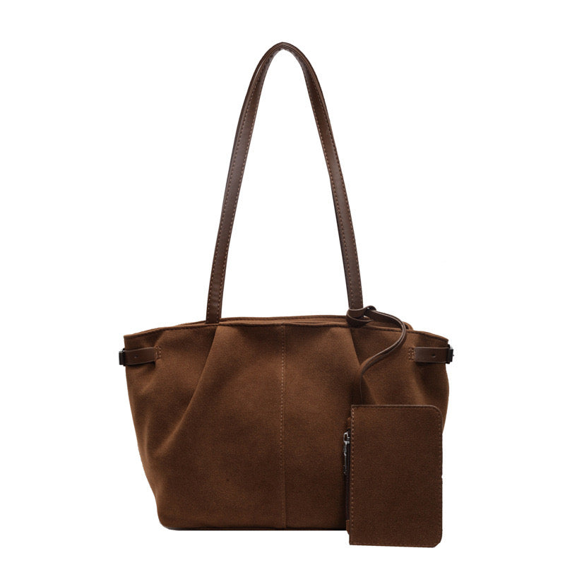 Retro Suede Carryall