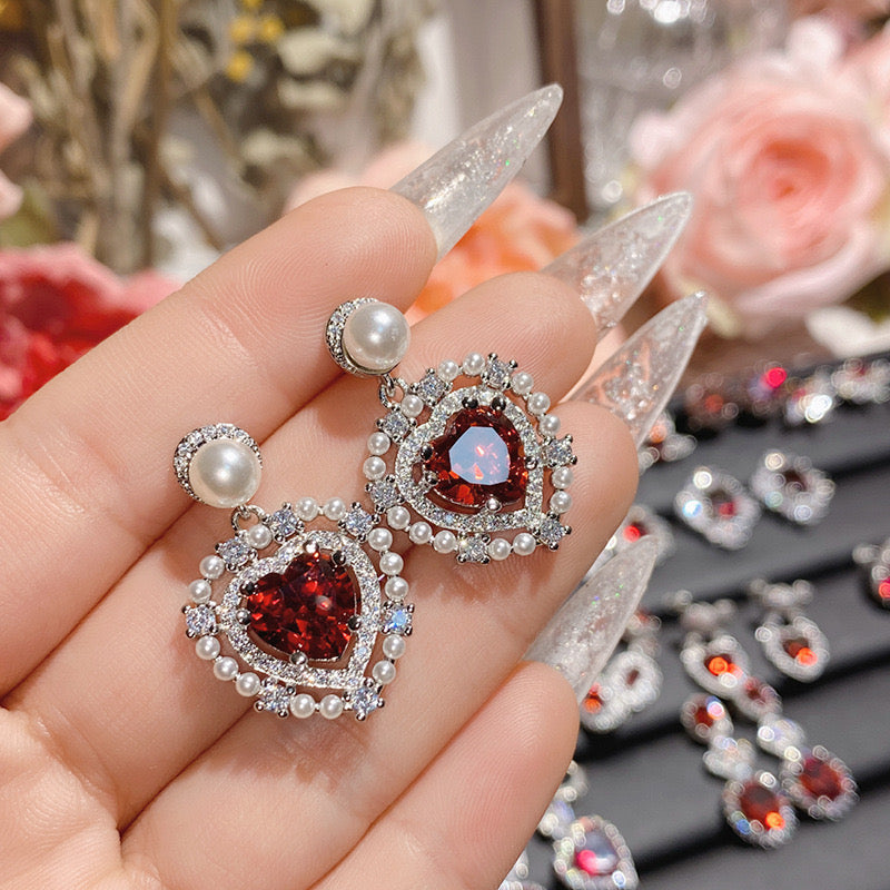 Romantic Heart Earrings