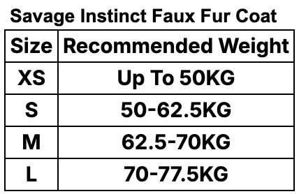 Savage Instinct Faux Fur Coat - Sophisticated Grey