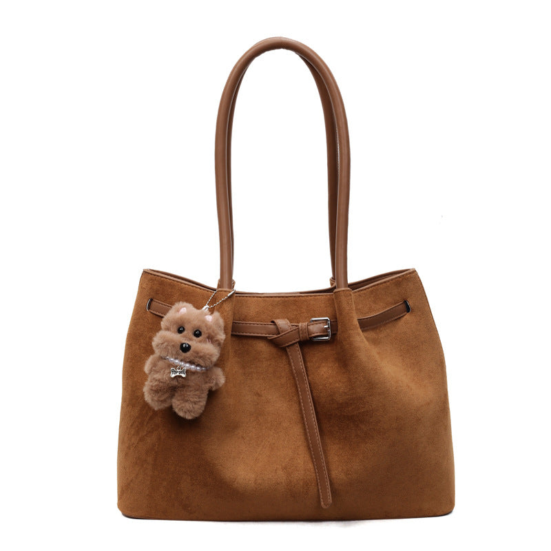 Soho Edit Suede Tote