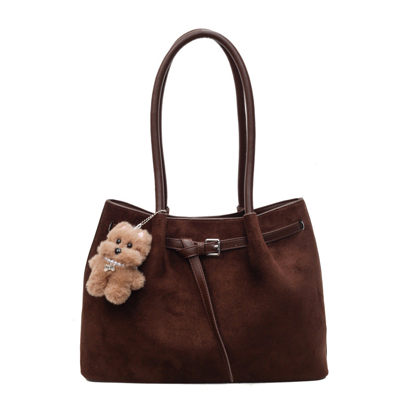 Soho Edit Suede Tote