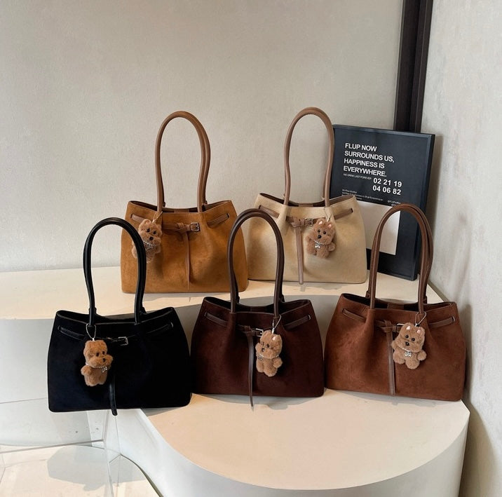 Soho Edit Suede Tote