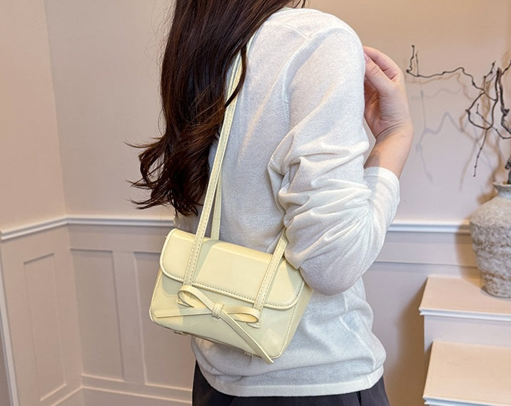 Starry Ribbon Shoulder Bag - Lemon Sorbet