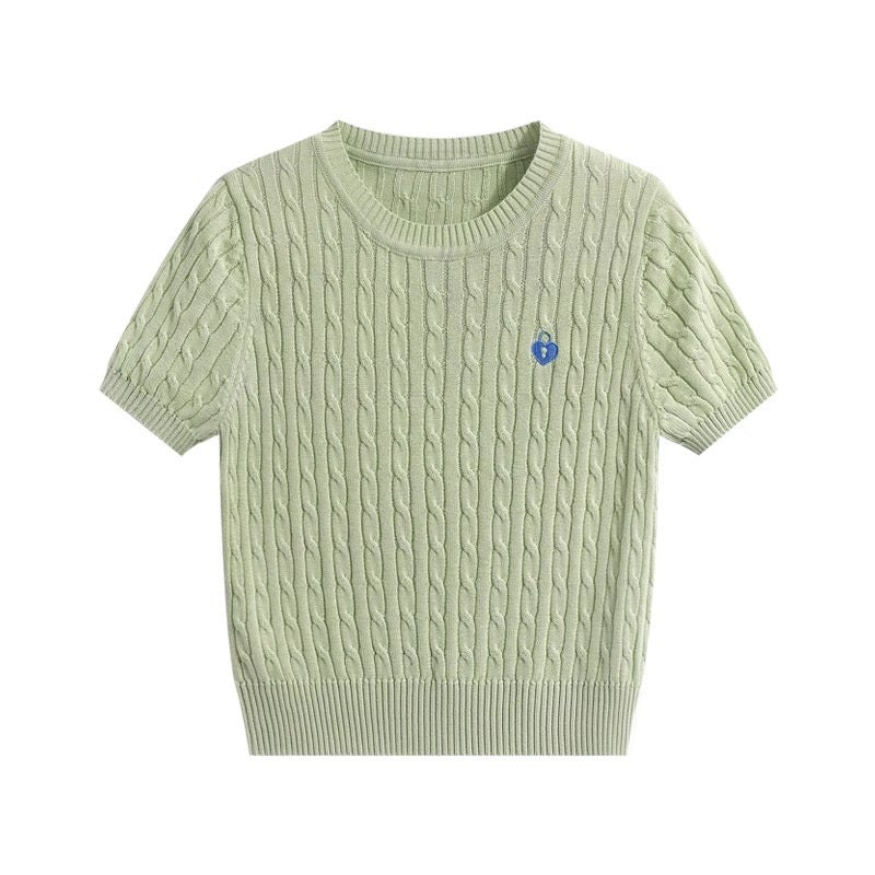 Sweetheart Knit Top