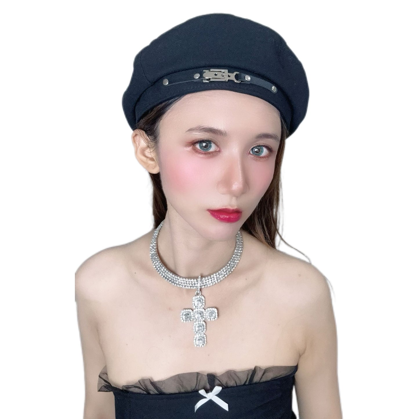 Divine Aura Cross Choker