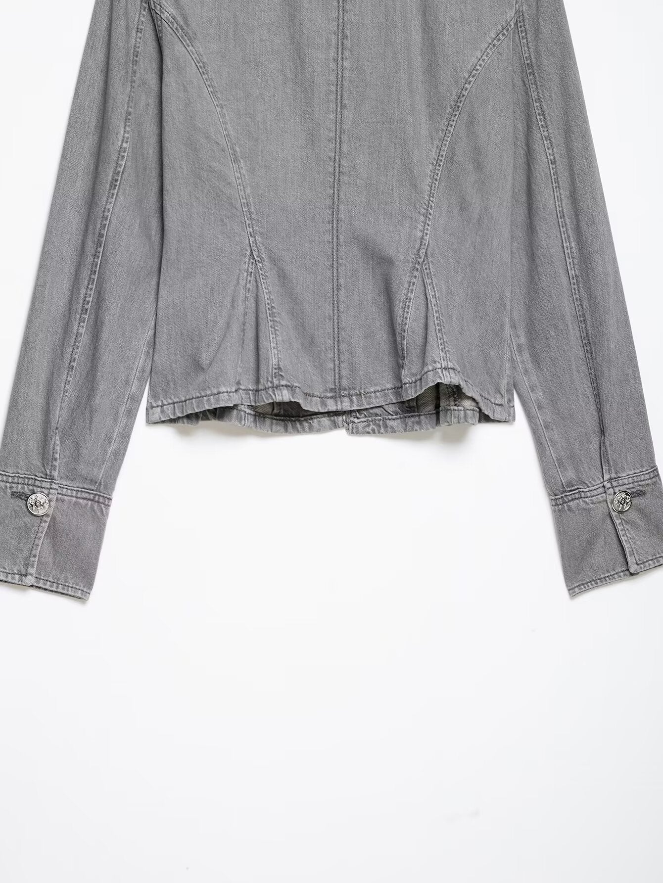 Modern Oriental Denim Jacket